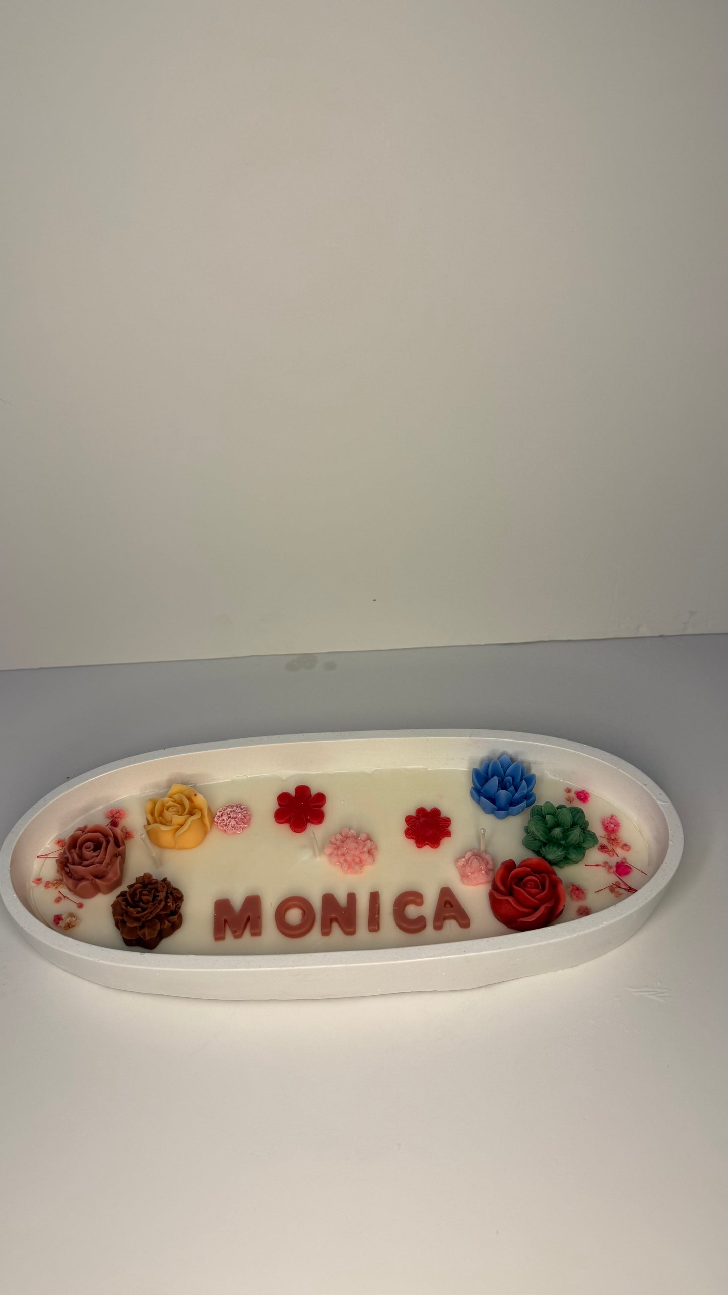 Customized boat tray with name