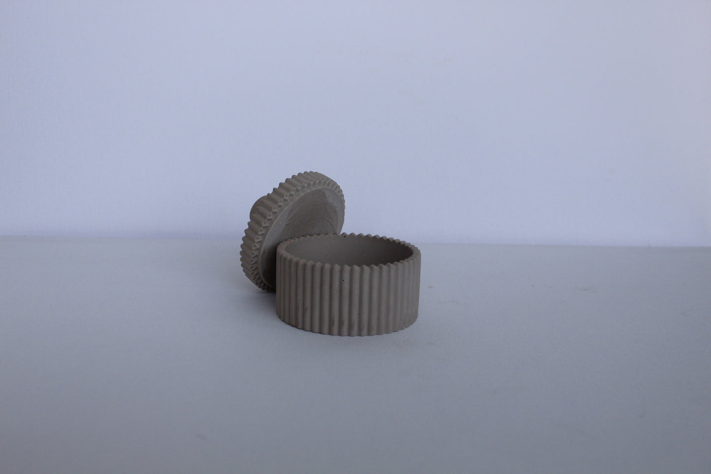 Fluted Trinket Jar