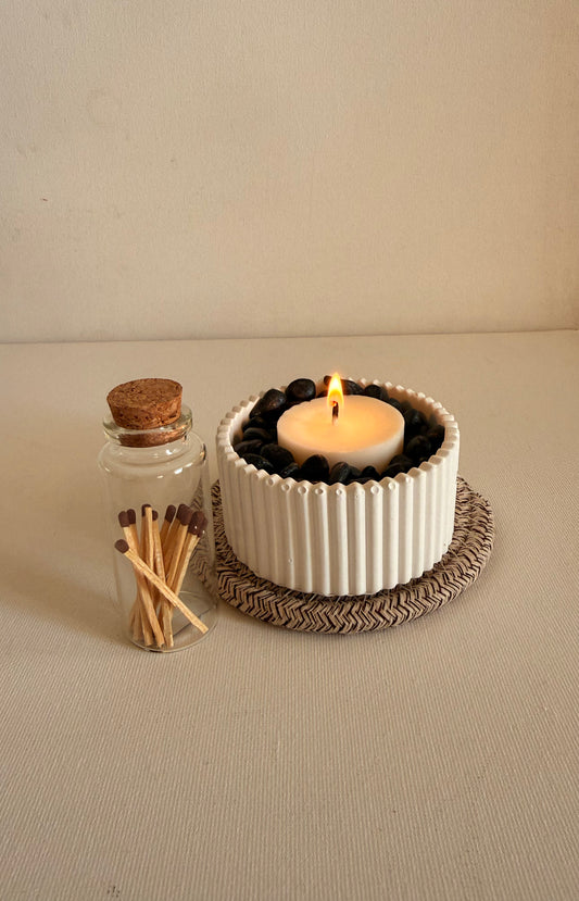 Stone Glow Candle