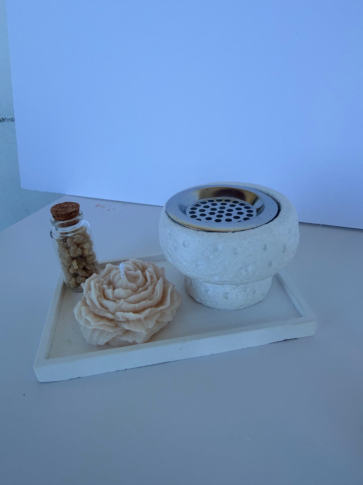 Rose and bakhour set