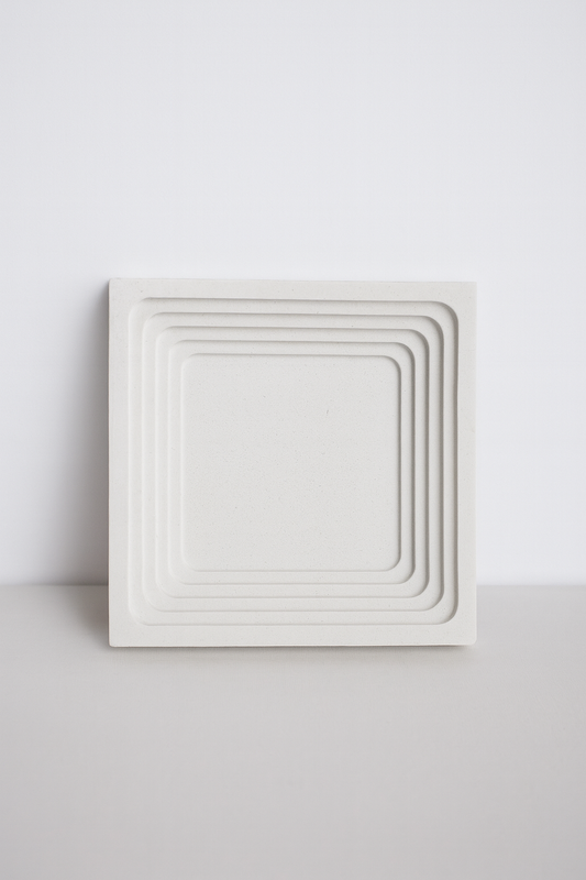 Square Line Tray