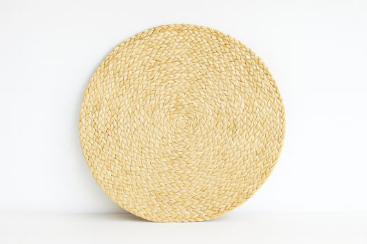 Round woven placemat
